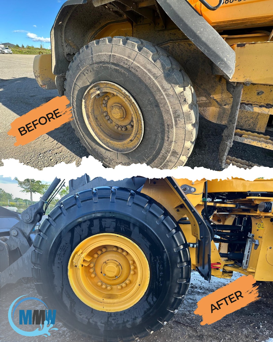 tyre cleaning